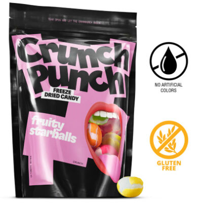 Crunch Punch - Fruity Starballs 100g