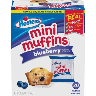 Hostess Blueberry Mini Muffins Multipack 234g