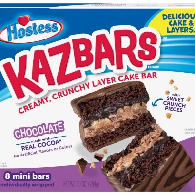 Hostess Kazbar Chocolate Caramel Multipack 284g