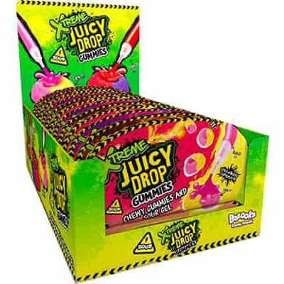 Juicy Drop Xtream Sour Gummies 57g