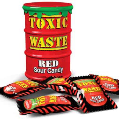Toxic Waste - Red Sour Candy 42g