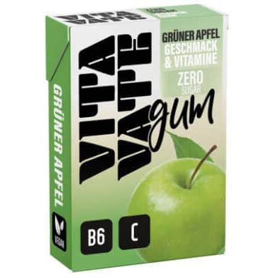 Vitavate Kaugummi Grüner Apfel 28,5g