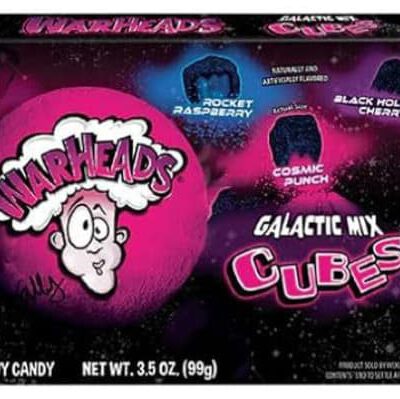Warheads Galactic Mix Cubes 99g