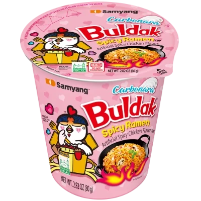 Buldak Carbonara 80g Cup