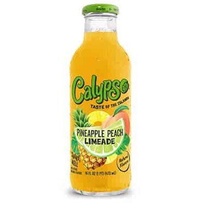 Calypso Pineapple Peach Lemonade 473ml