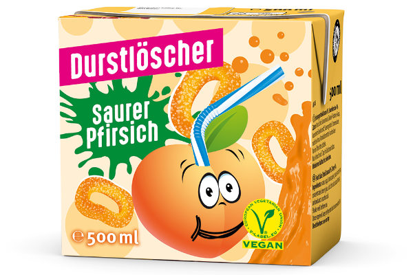 Durstlöscher Saurer Pfirsich 500ml