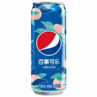 Pepsi White Peach (China) 330ml Dose