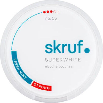 Skruf Superwhite no.53 Fresh Mint Strong ●●●