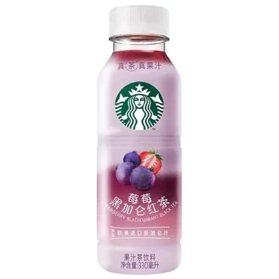 Starbucks (China) Strawberry Blackcurrent Black Tea 330ml
