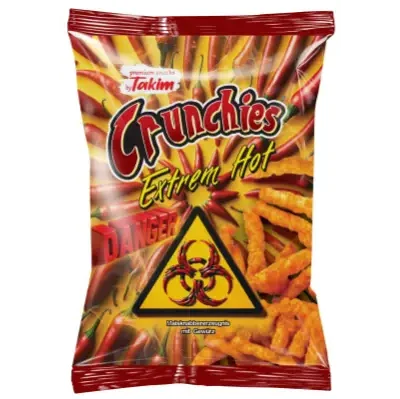 Takim´s Crunchies - Extrem Hot 70g