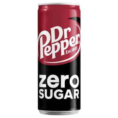 Dr Pepper Zero 330ml Dose (EWP AT)