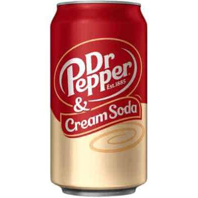Dr Pepper Cream Soda 355ml Dose (EWP AT)