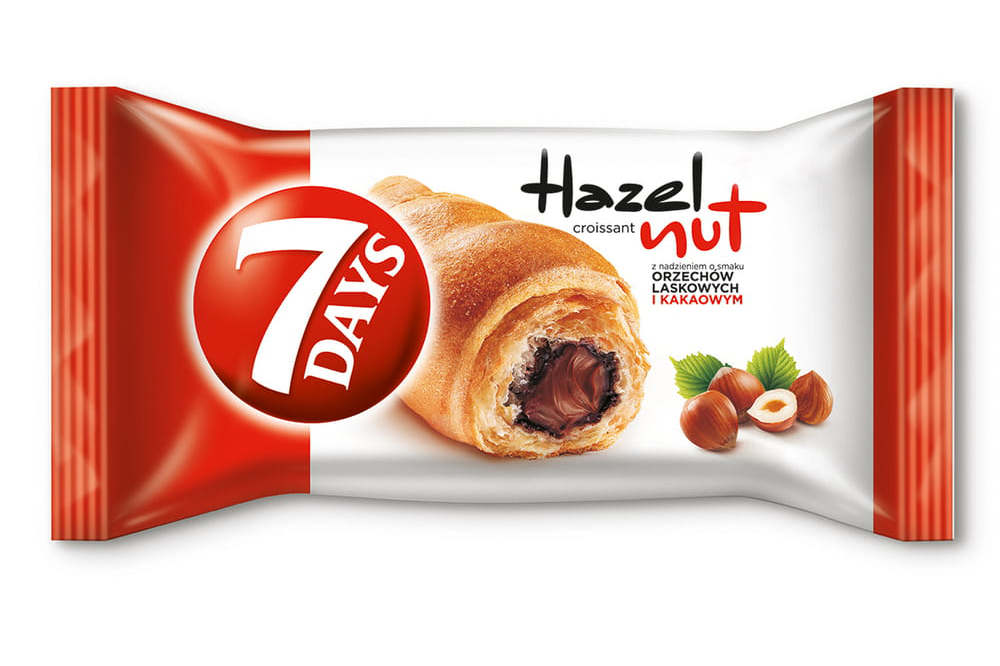 7 Days Croissant Haselnussfüllung 60g