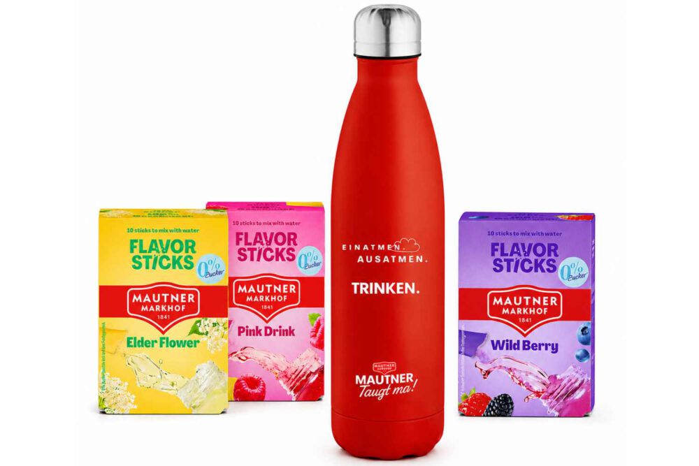 Probierpaket Flavor Sticks + gratis Trinkflasche