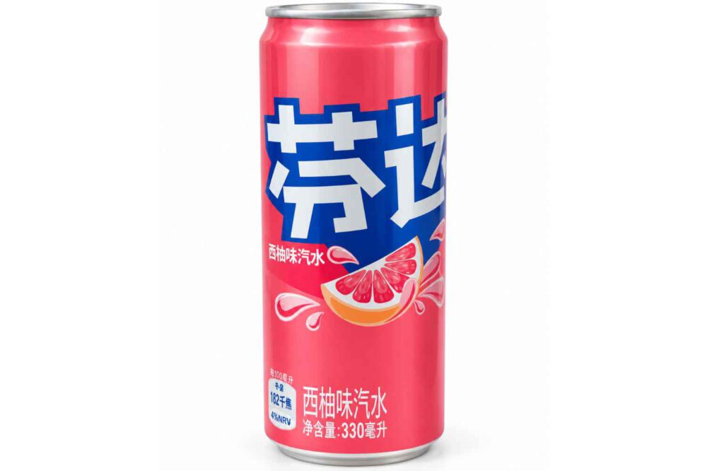 Fanta Grapefruit (China) 330ml Dose (EWP AT)