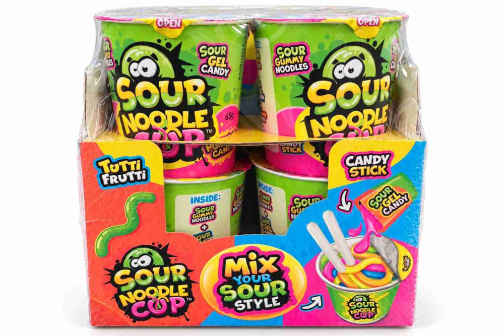 Johny Bee Sour Noodle Cup, 65 g