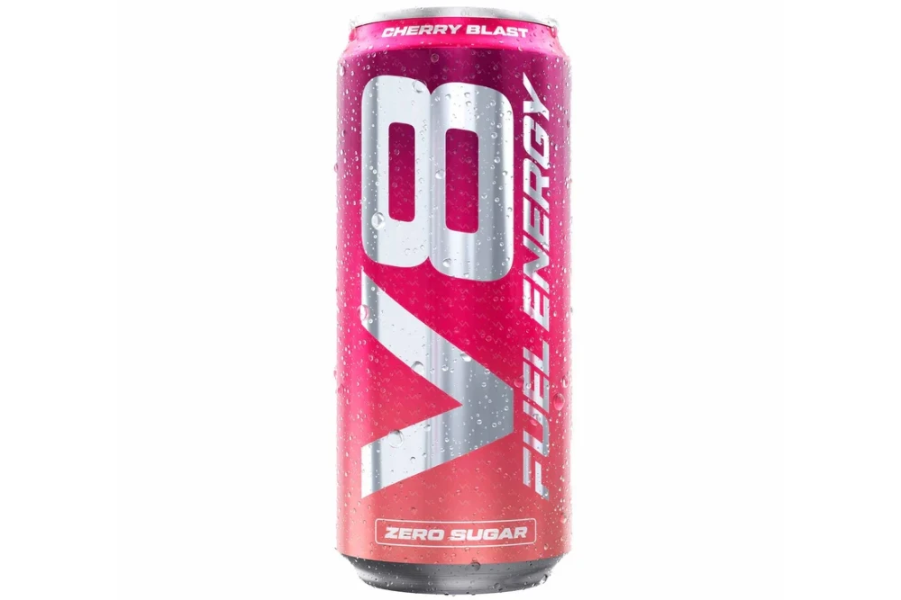 V8 Fuel Energy Cherry Blast 500ml Dose (EWP)
